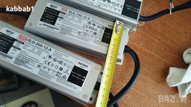 MEAN WELL XLG-200 - 150 и HKG -150 - захранващи блокове - LED драйвери, снимка 15 - Други - 53658563