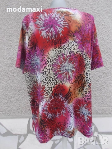 4XL - Нова еластична блуза „M Collection”- , снимка 9 - Туники - 55288799