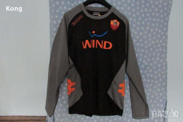 Нова дълъг ръкав AS Roma ITALIA фланелка kappa Каляри Италия Cagliari футболна тениска Рома , снимка 6 - Футбол - 55163573