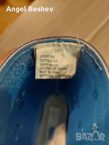 Бебешки гумени ботуши Peppa Pig - размер 4(UK)/ 20-21 (EU), снимка 7 - Бебешки боти и ботуши - 54346662