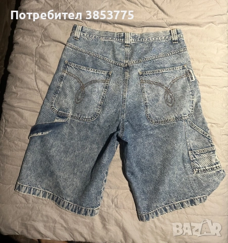 Къси дънкови панталони Moschino, снимка 2 - Къси панталони - 54930302