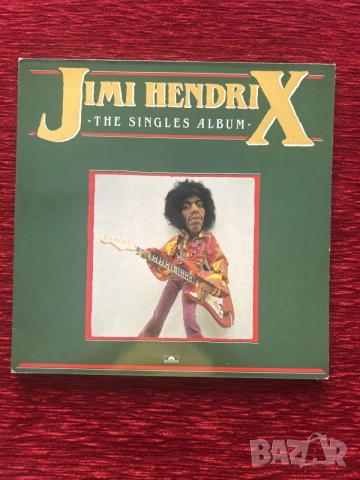 двойна винилова плоча "The Singles Album" от Jimi Hendrix, издадена през 1983 г. от Polydor.