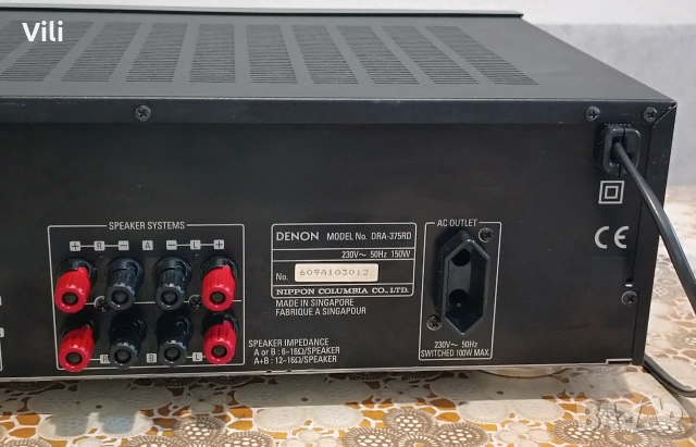 🔊 Denon DRA-375RD 🔊, снимка 10 - Ресийвъри, усилватели, смесителни пултове - 55192239