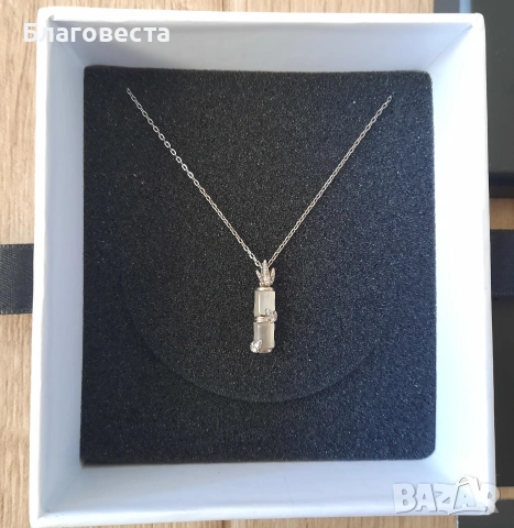 Сребърно колие- Silenti Jewerly- "Воля" , снимка 3 - Колиета, медальони, синджири - 55243904