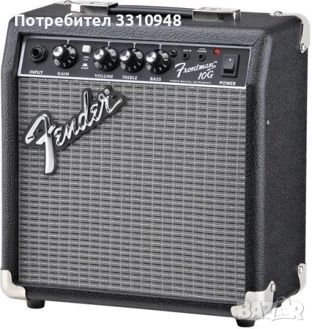 Усилвател за китара Fender Frontman 10G, снимка 2 - Ресийвъри, усилватели, смесителни пултове - 54987301