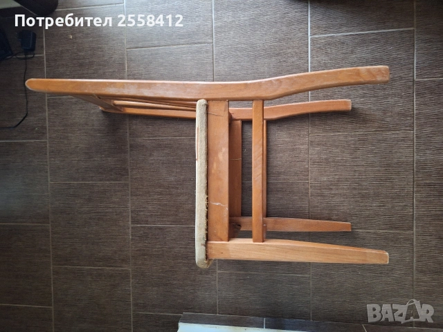 4 бр. масивни дървени стола-букови за трапезария, снимка 6 - Столове - 55076634