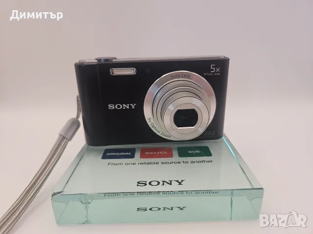 Sony DSC-W800 дигитален фотоапарат 5x zoom 20mp digital photo camera батерия мемори карта и USB , снимка 5 - Фотоапарати - 55516978