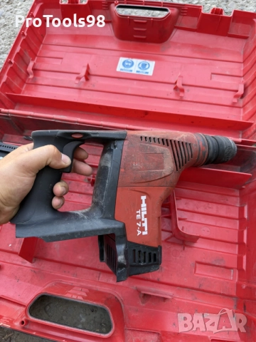 Hilti TE 7-A 36V + подарък батерия, снимка 5 - Перфоратори - 54338311