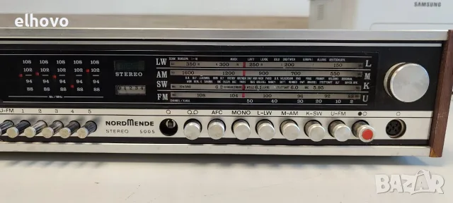 Ресивър Nordmende stereo 5005, снимка 3 - Ресийвъри, усилватели, смесителни пултове - 55571509