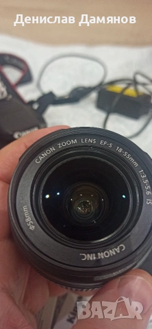 Фотоапарат Canon 700D+Обективи, снимка 6 - Фотоапарати - 54568486