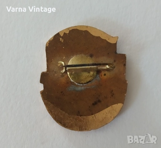 Знак значка За активна профсъюзна работа. бронз. емайл., снимка 3 - Колекции - 54038654