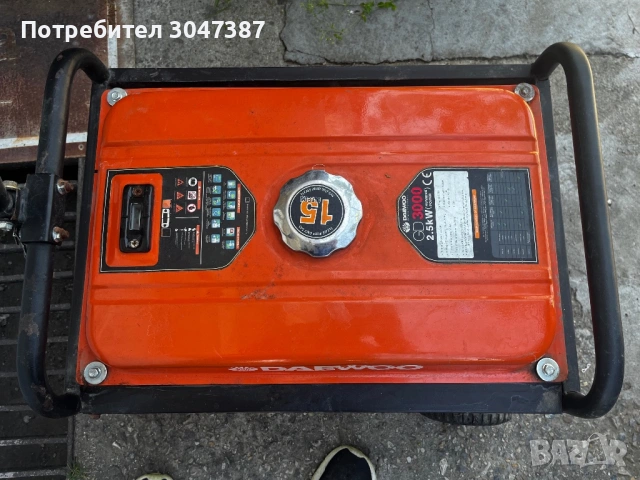 Генератор за Ток Daewoo 2,5kw, снимка 3 - Генератори - 54689052