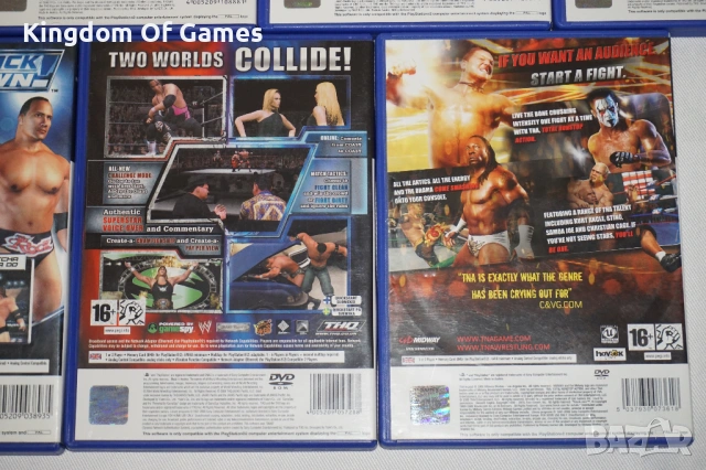 Игри за PS2 SmackDown Vs Raw 2011 2010 2009 2008 2007/Just Bring It/Shut Your Mouth/TNA iMPACT!, снимка 10 - Игри за PlayStation - 54078381