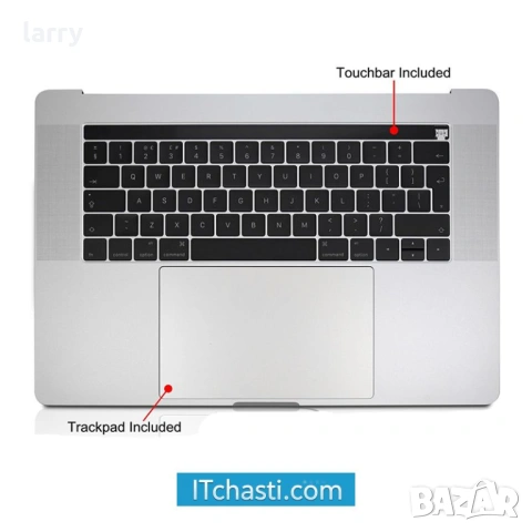 Лаптоп Apple MacBook Pro A1707 на части, снимка 6 - Части за лаптопи - 54740772