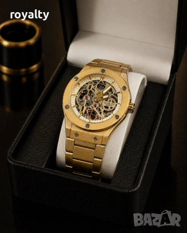 Hublot Нов Мъжки Часовник Автоматичен Механизъм Различни Цветове 