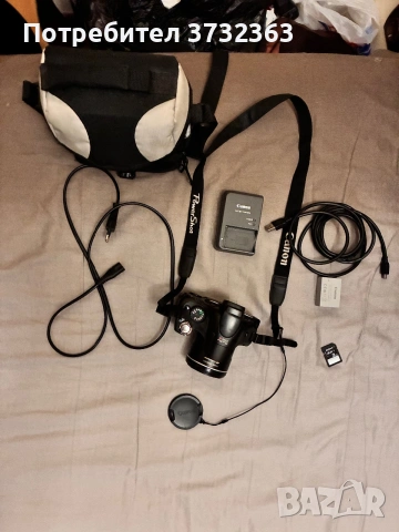 Canon POWERSHOT SX30 IS + аксесоари, снимка 8 - Фотоапарати - 55015684