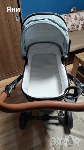 Бебешка количка 2в1 Rimini , снимка 4 - Детски колички - 54396123