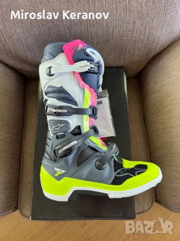 Alpinestars Tech 7 мотокрос ботуши, снимка 8 - Аксесоари и консумативи - 54336130