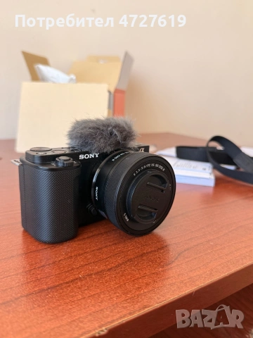 Продавам Sony ZV-E10 с оригиналния китов обектив 16-50mm., снимка 7 - Камери - 55100063