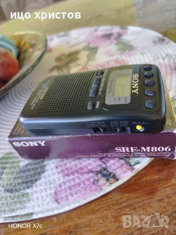 Мини радио SONY SRF-M806 AM-FM, снимка 7 - Радиокасетофони, транзистори - 55507400