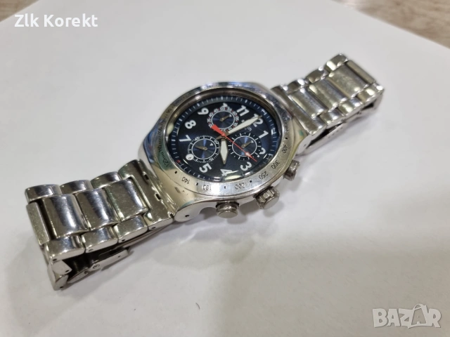 Часовник Swatch Irony Blue Maximus, снимка 2 - Мъжки - 54856385