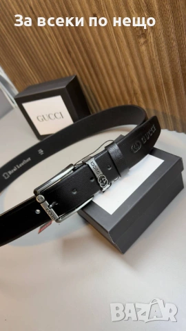 Gucci Колан С Кутия Естествена Кожа Гучи - Различни Цветове Код SK1681, снимка 3 - Колани - 54801411