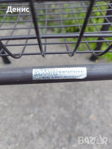 немски метални столове , снимка 7 - Столове - 54300092