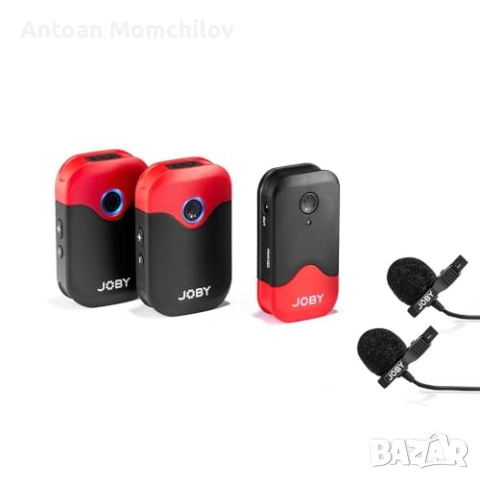 Безжичен микрофон Joby Wavo AIR 2 4GHz 2 lav микрофона, снимка 6 - Микрофони - 55288574