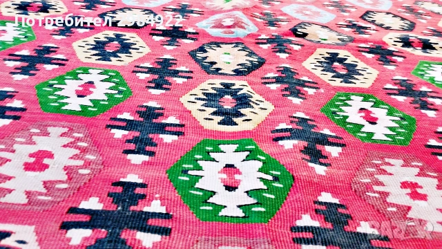 Чипровски килим голям автентичен в добро състояние, снимка 10 - Килими - 55157498