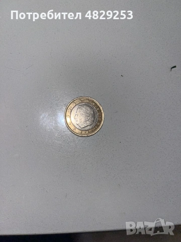 1 Euro coin Belgium 1999,missminting, errors, rare, снимка 2 - Нумизматика и бонистика - 54591564