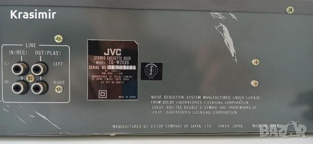 JVC TD-W20 касетен дек , снимка 2 - Ресийвъри, усилватели, смесителни пултове - 54988880