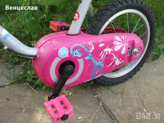 Детски велосипед BTWIN 14 инча, снимка 4 - Велосипеди - 54682456