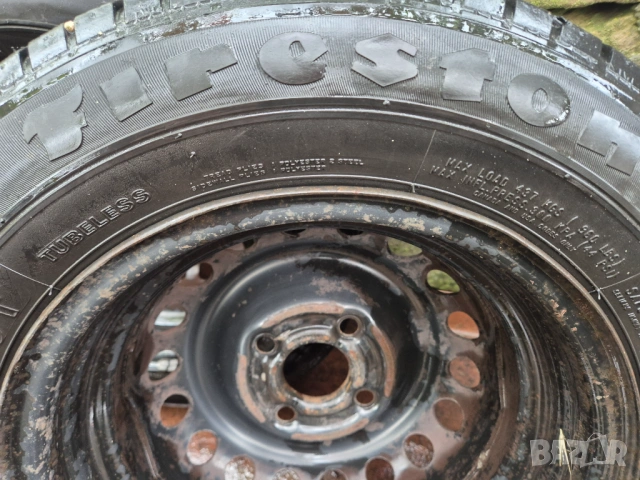 Летни гуми с джанти 165/70/13, снимка 4 - Гуми и джанти - 54015446