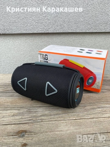 Портативна тонколона,T&G TG657,RGB светлини с Bluetooth, снимка 2 - Тонколони - 54276679