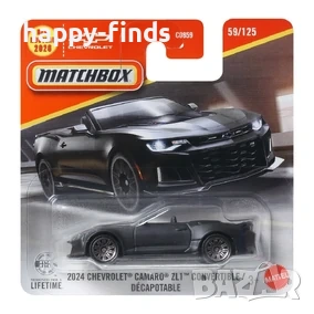 Matchbox 2024 Chevrolet Camaro ZL1 Convertible, 1997 McLaren F1 GT , снимка 6 - Колекции - 54479426