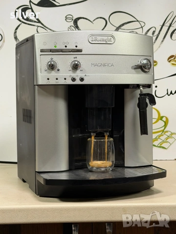 Кафемашина кафе автомат delonghi magnifica с гаранция, снимка 9 - Кафемашини - 54228598