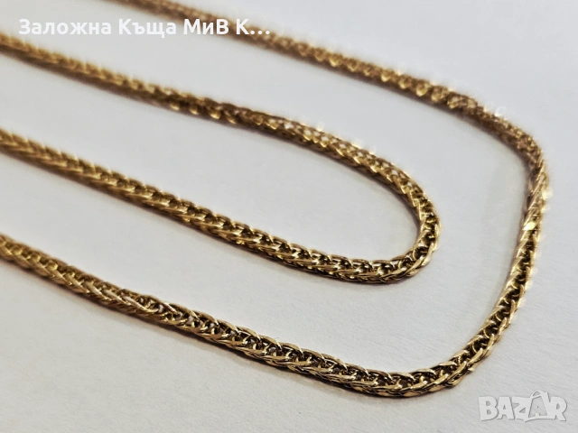 Златен синджир 4.08гр 02604-26/2, снимка 2 - Колиета, медальони, синджири - 54593464