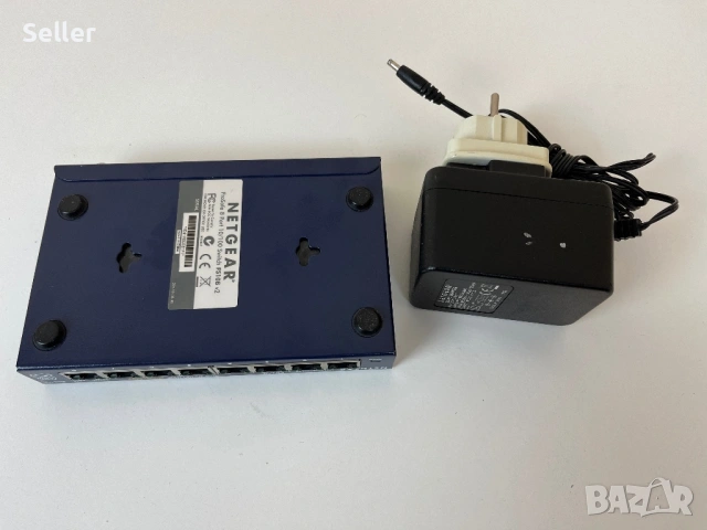 Netgear FS108 8p 10/100 switch, снимка 2 - Суичове - 54254572