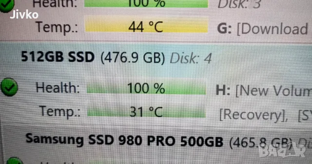 512Gb SSD m.2 SATA, снимка 2 - Твърди дискове - 55334747