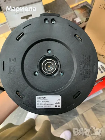 Стъклена електрическа кана 1.8L 2200W, снимка 8 - Кани - 55349549