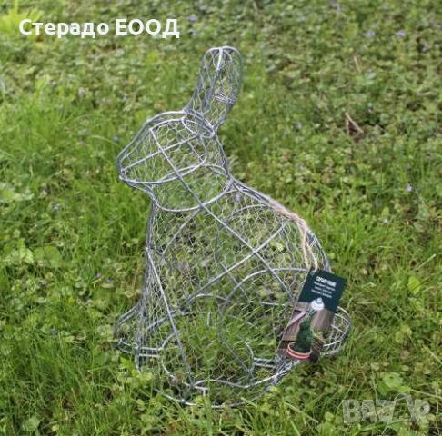 ТОПИАРНА ФОРМА - ЗАЕК, снимка 3 - Градински мебели, декорация  - 54882393