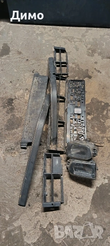 халогени лайсни решетка броня бмв е39 bmw e39