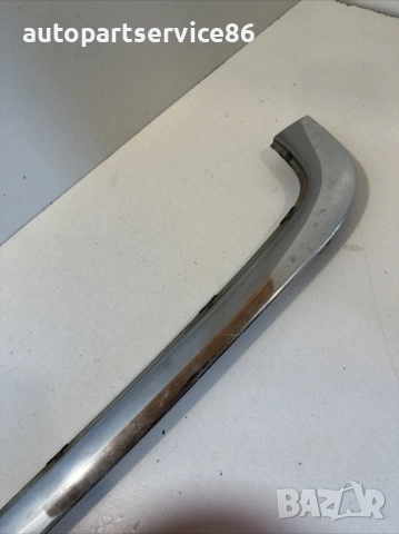 Лява задна хромирана лайсна за броня за Mercedes S350Td W140 (1994), снимка 2 - Части - 53974495