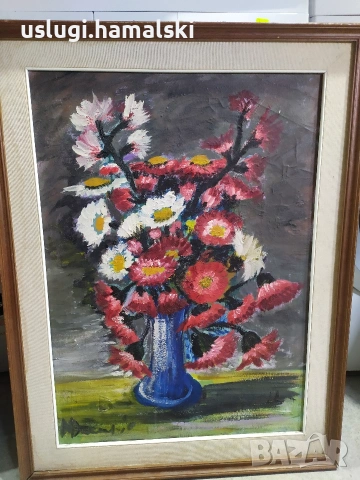 Голяма картина натюрморт платно/масло