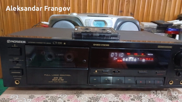 PIONEER CT 339 made in Japan , снимка 7 - Декове - 52775556