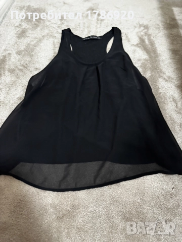 ✨ Дамски потник Stradivarius New Collection с пайети - черна магия! ✨, снимка 5 - Потници - 24827358