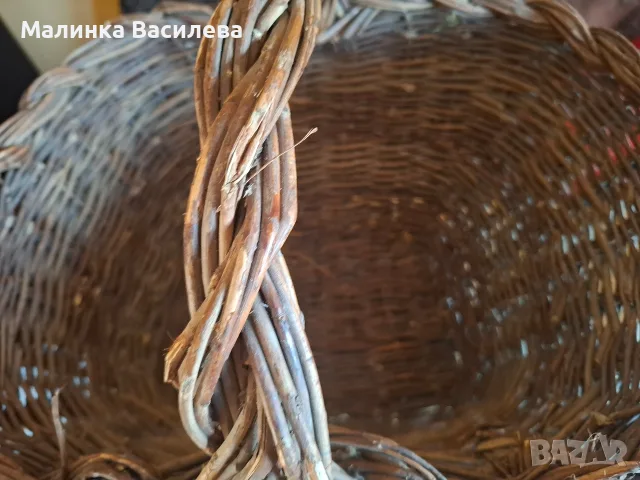 кошница от естествен материал , снимка 2 - Други - 55545131