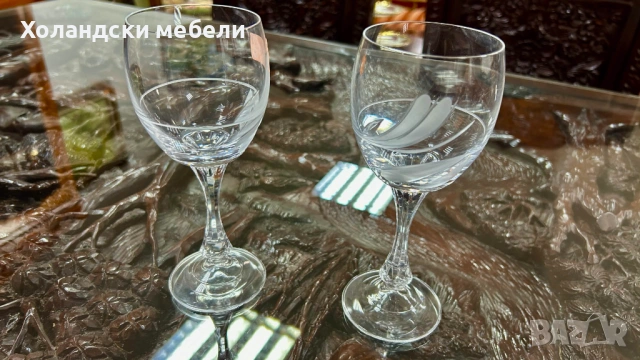 Кристални чаши, снимка 4 - Чаши - 54702268