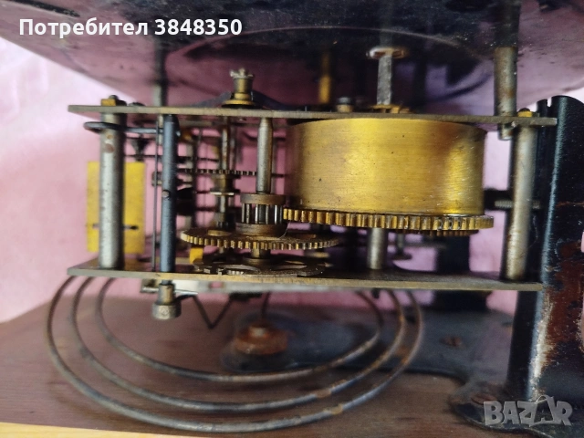 Стар стенен часовник, снимка 5 - Антикварни и старинни предмети - 55016285