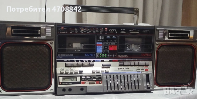 Продавам SHARP GF-800, снимка 2 - Радиокасетофони, транзистори - 54448568